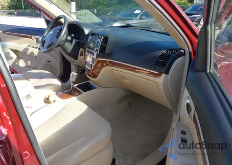 2009 Hyundai Santa Fe Limited из США, поврежденный, VIN 5NMSH73E99H269208